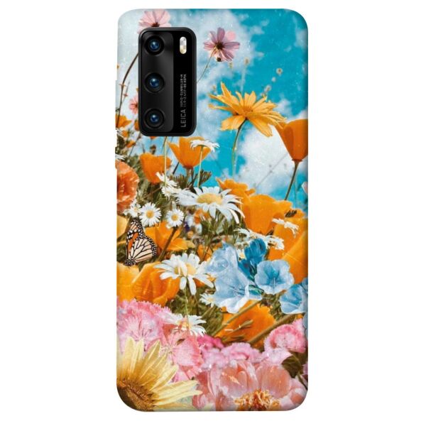 

Чехол itsPrint Летние цветы для Huawei P40