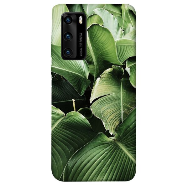 

Чехол itsPrint Тропическая листва для Huawei P40