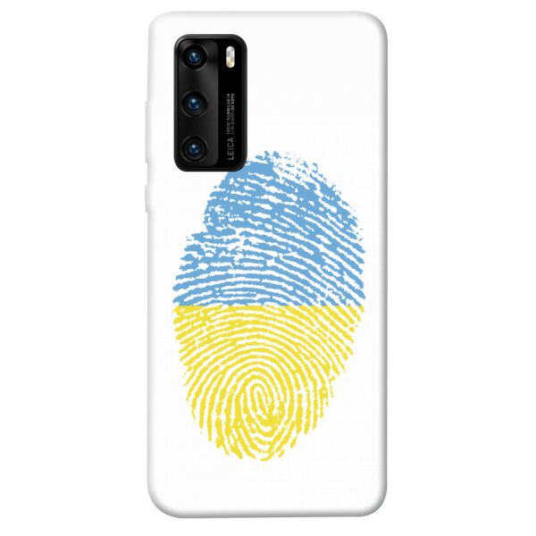 

Чехол itsPrint ua fingerprint для Huawei P40