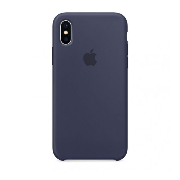 

Чехол Silicone Case (AA) для Apple iPhone XS Max (6.5";) Темный Синий / Midnight Blue
