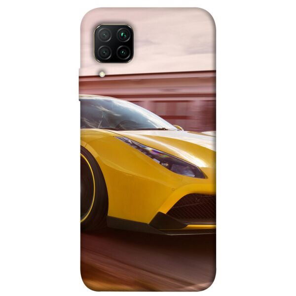

Чехол itsPrint Yellow sportcar для Huawei P40 Lite