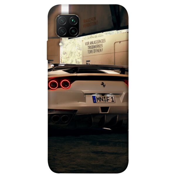 

Чехол itsPrint White Ferrari для Huawei P40 Lite