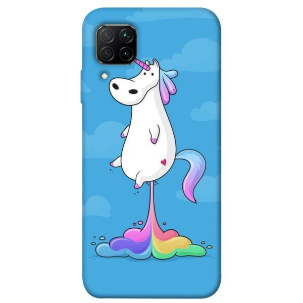 

Чехол itsPrint Единорог с радугой 2 для Huawei P40 Lite