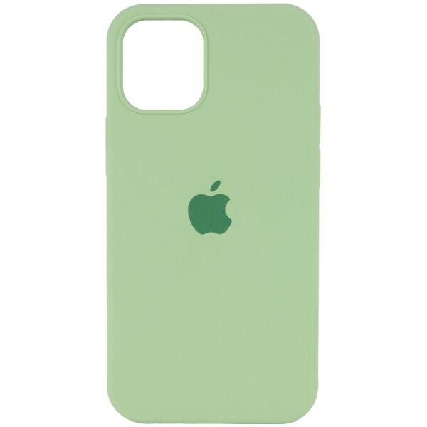 

Чехол Silicone Case Full Protective (AA) для Apple iPhone 12 Pro Max (6.7") Мятный / Mint