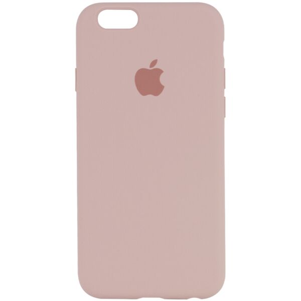 

Чехол Silicone Case Full Protective (AA) для Apple iPhone 6/6s (4.7") Розовый / Pink Sand