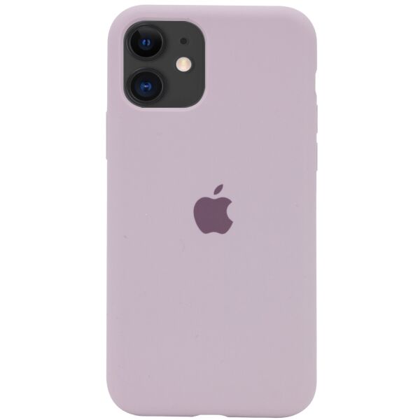

Чехол Silicone Case Full Protective (AA) для Apple iPhone 11 (6.1") Серый / Lavender