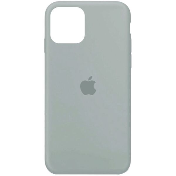 

Чехол Silicone Case Full Protective (AA) для Apple iPhone 11 (6.1";) Серый / Mist Blue