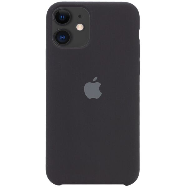 

Чехол Silicone Case (AA) для Apple iPhone 11 (6.1") Черный / Black