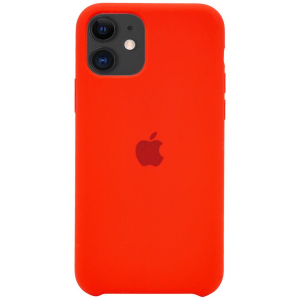 

Чехол Silicone Case (AA) для Apple iPhone 11 (6.1") Красный / Red