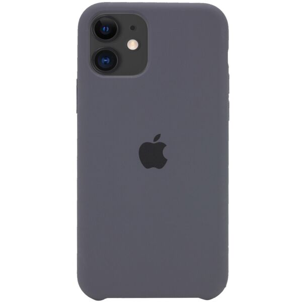 

Чехол Silicone Case (AA) для Apple iPhone 11 (6.1") Серый / Dark Grey