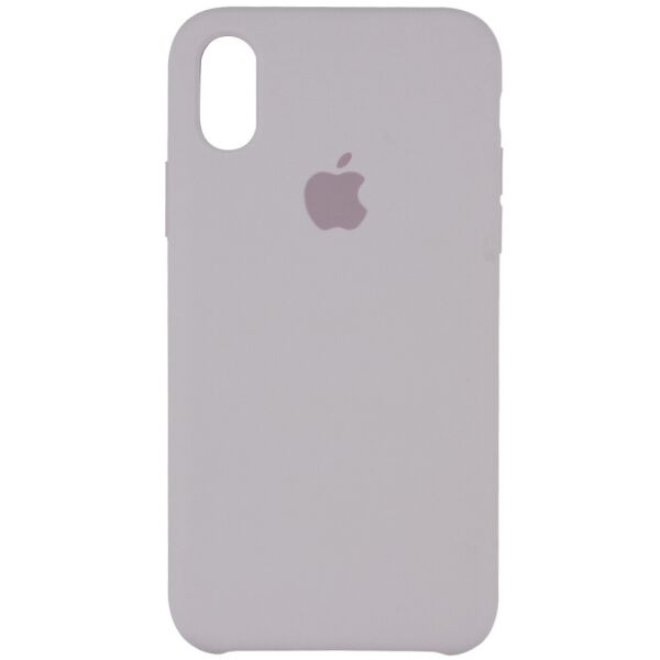 

Чехол Silicone Case (AA) для Apple iPhone X (5.8") / XS (5.8") Серый / Stone