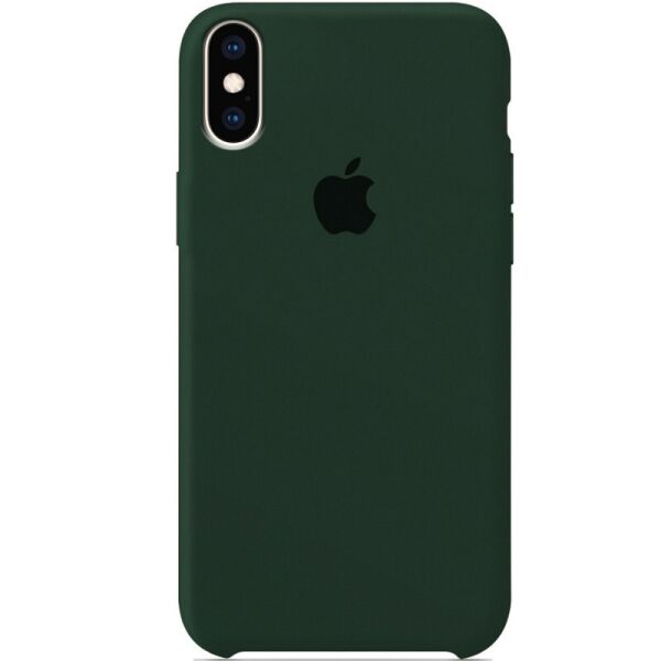 

Чехол Silicone Case (AA) для Apple iPhone X (5.8") / XS (5.8") Зеленый / Forest green