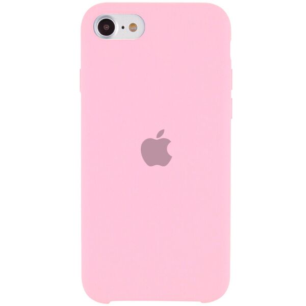 

Чехол Silicone Case (AA) для Apple iPhone SE (2020) Розовый / Light pink