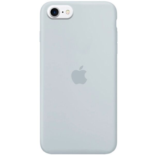 

Чехол Silicone Case Full Protective (AA) для Apple iPhone SE (2020) Голубой / Mist blue