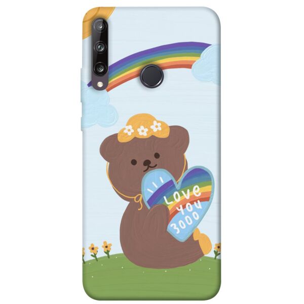 

Чехол itsPrint Мишка с сердцем для Huawei P40 Lite E / Y7p (2020)
