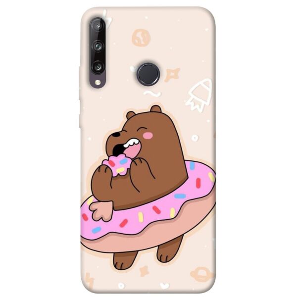 

Чехол itsPrint Мишка в пончике для Huawei P40 Lite E / Y7p (2020)