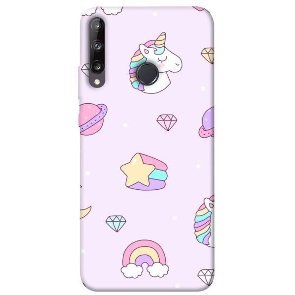 

Чехол itsPrint Паттерн единороги 2 для Huawei P40 Lite E / Y7p (2020)