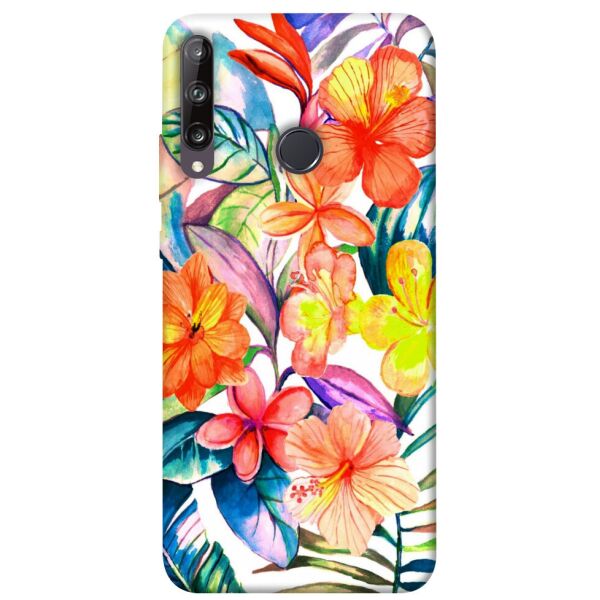 

Чехол itsPrint Цветочный коктейль для Huawei P40 Lite E / Y7p (2020)