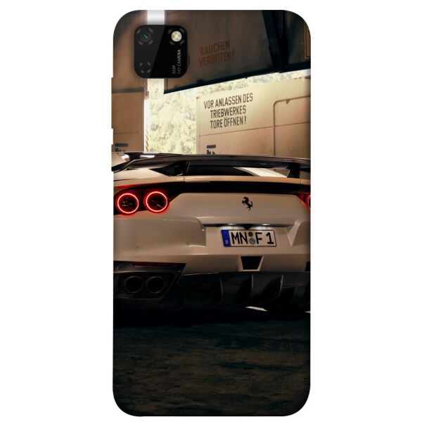 

Чехол itsPrint White Ferrari для Huawei Y5p