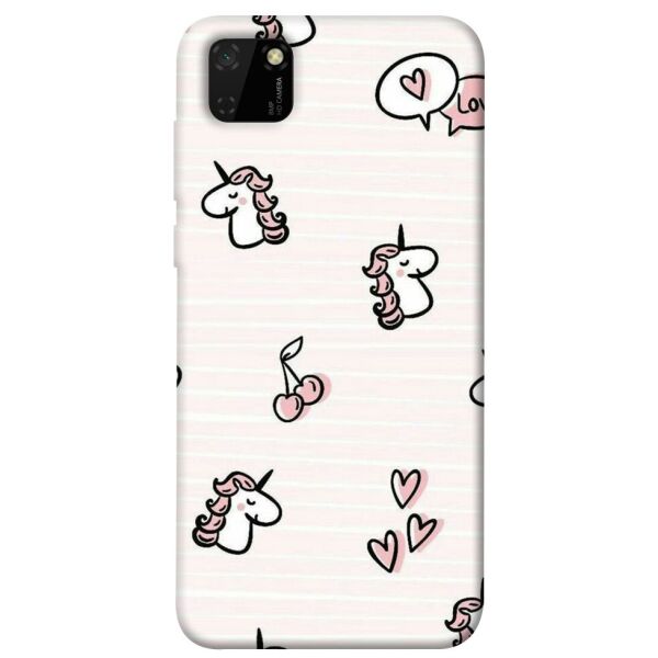 

Чехол itsPrint Паттерн единороги 4 для Huawei Y5p