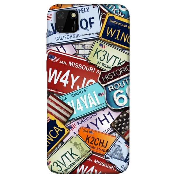 

Чехол itsPrint License plate для Huawei Y5p