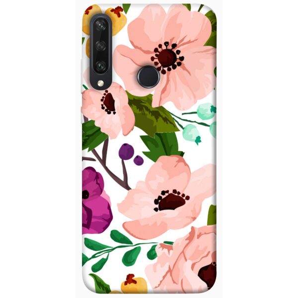 

Чехол itsPrint Акварельные цветы для Huawei Y6p