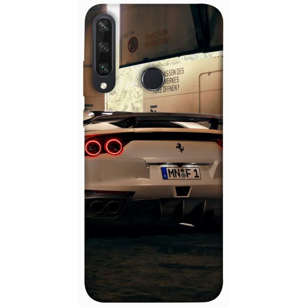 

Чехол itsPrint White Ferrari для Huawei Y6p