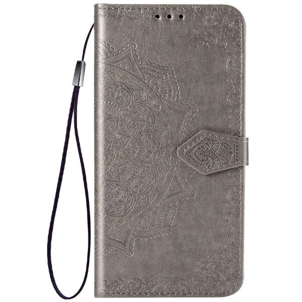 

Кожаный чехол (книжка) Art Case с визитницей для ZTE Blade A7 Fingerprint Серый