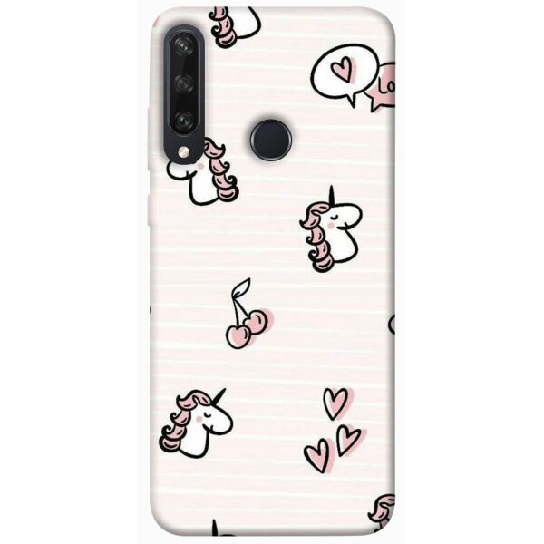 

Чехол itsPrint Паттерн единороги 4 для Huawei Y6p