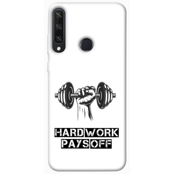 

Чехол itsPrint Hard work pays off для Huawei Y6p