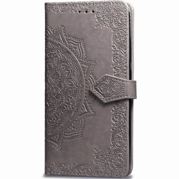 

Кожаный чехол (книжка) Art Case с визитницей для Samsung Galaxy M30s / M21 Серый