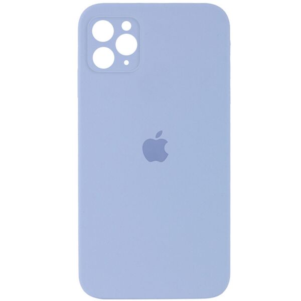 

Чехол Silicone Case Square Full Camera Protective (AA) для Apple iPhone 11 Pro (5.8") Голубой / Mist blue