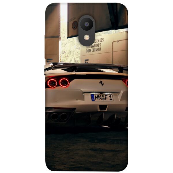 

Чехол itsPrint White Ferrari для Meizu M6