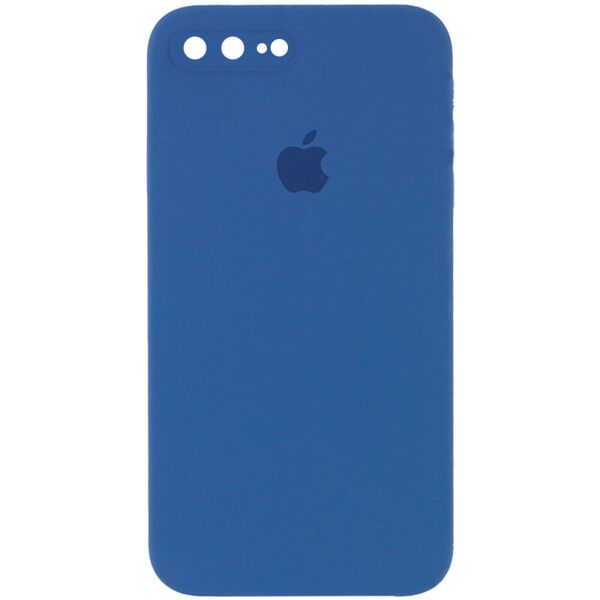 

Чехол Silicone Case Square Full Camera Protective (AA) для Apple iPhone 7 plus / 8 plus (5.5") Синий / Navy blue