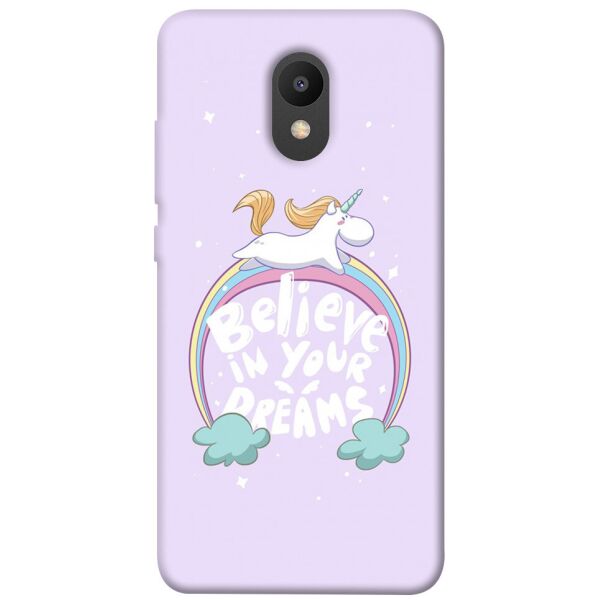 

Чехол itsPrint Believe in your dreams unicorn для Meizu M6