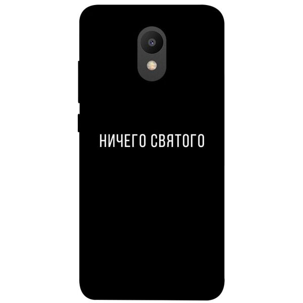 

Чехол itsPrint Ничего святого black для Meizu M6