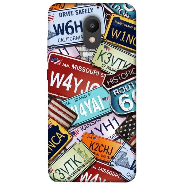 

Чехол itsPrint License plate для Meizu M6