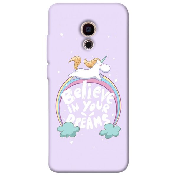 

Чехол itsPrint Believe in your dreams unicorn для Meizu Pro 6