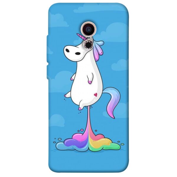 

Чехол itsPrint Единорог с радугой 2 для Meizu Pro 6