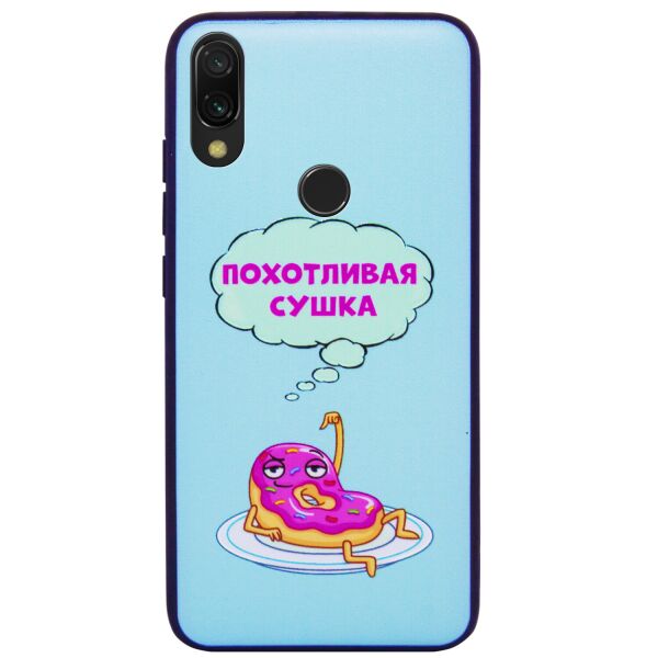 

TPU+PC чехол ForFun для Xiaomi Redmi Note 7 / Note 7 Pro / Note 7s Похотливая сушка / Голубой