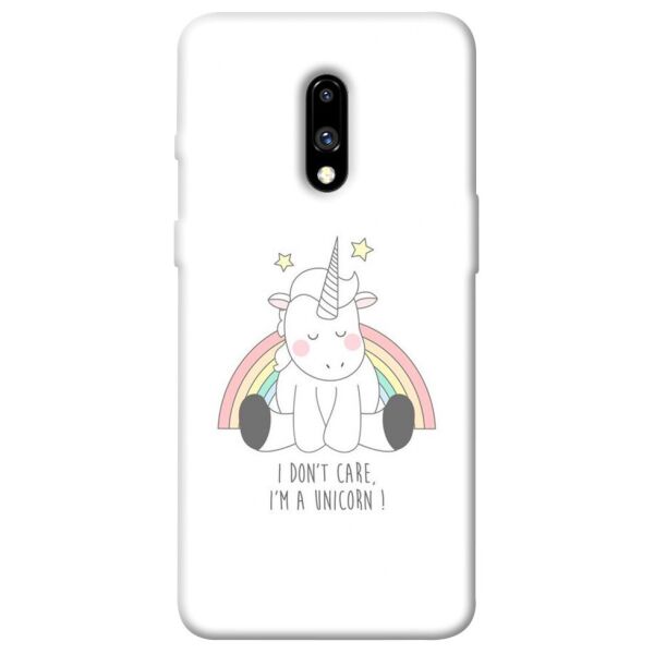 

Чехол itsPrint I don't care для OnePlus 7 Pro