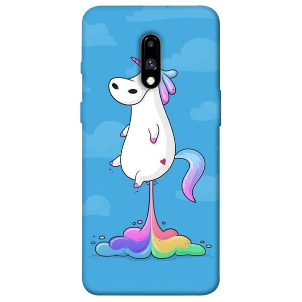 

Чехол itsPrint Единорог с радугой 2 для OnePlus 7 Pro
