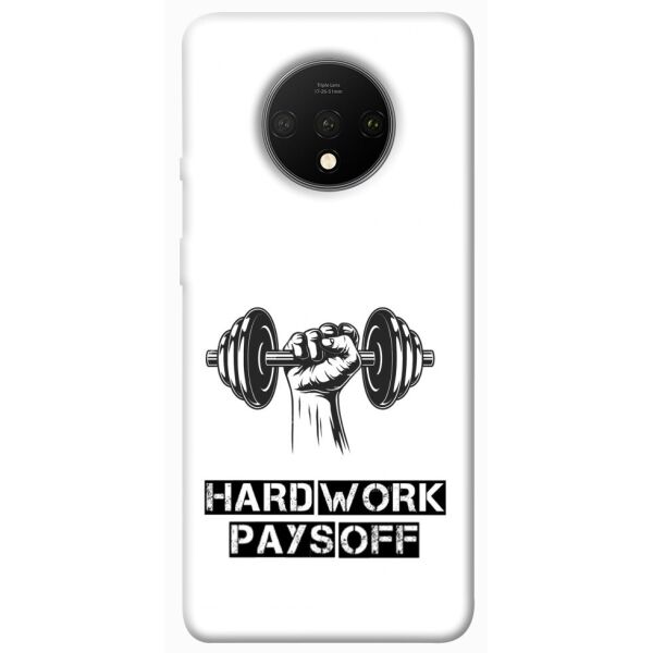 

Чехол itsPrint Hard work pays off для OnePlus 7T
