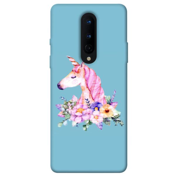 

Чехол itsPrint Счастливый единорог для OnePlus 8