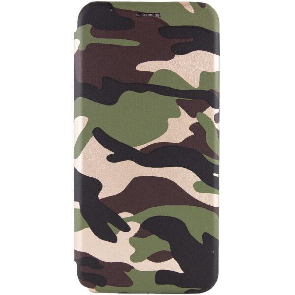 

Кожаный чехол (книжка) Classy для Xiaomi Redmi 9A Camouflage