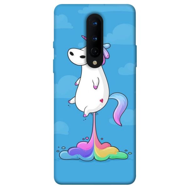 

Чехол itsPrint Единорог с радугой 2 для OnePlus 8
