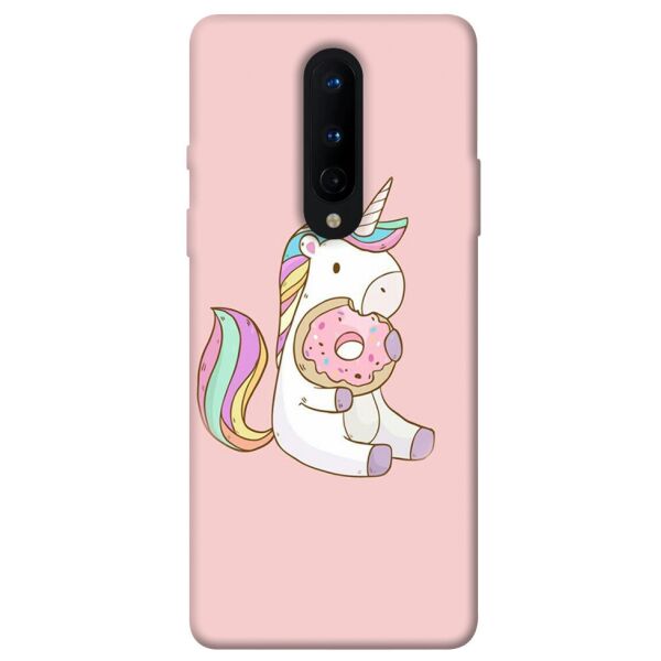

Чехол itsPrint Единорог с пончиком для OnePlus 8