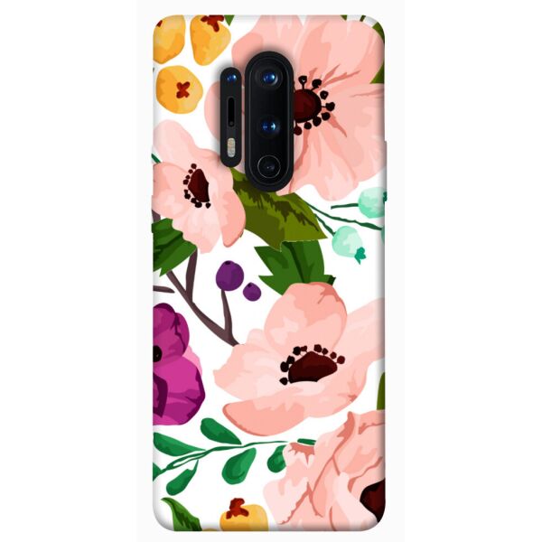 

Чехол itsPrint Акварельные цветы для OnePlus 8 Pro