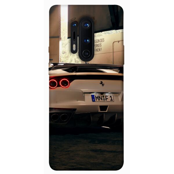 

Чехол itsPrint White Ferrari для OnePlus 8 Pro