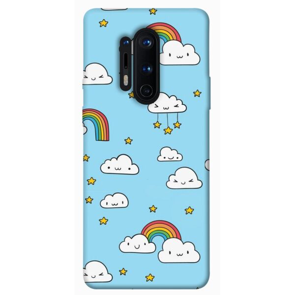 

Чехол itsPrint Облака и звезды для OnePlus 8 Pro